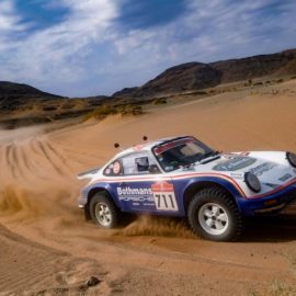 el Dakar con un coche clásico
