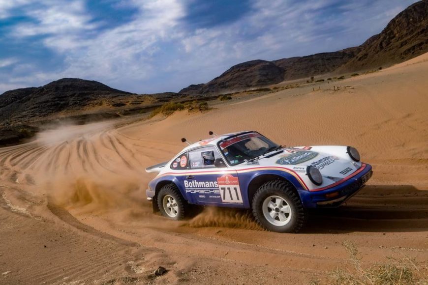 el Dakar con un coche clásico